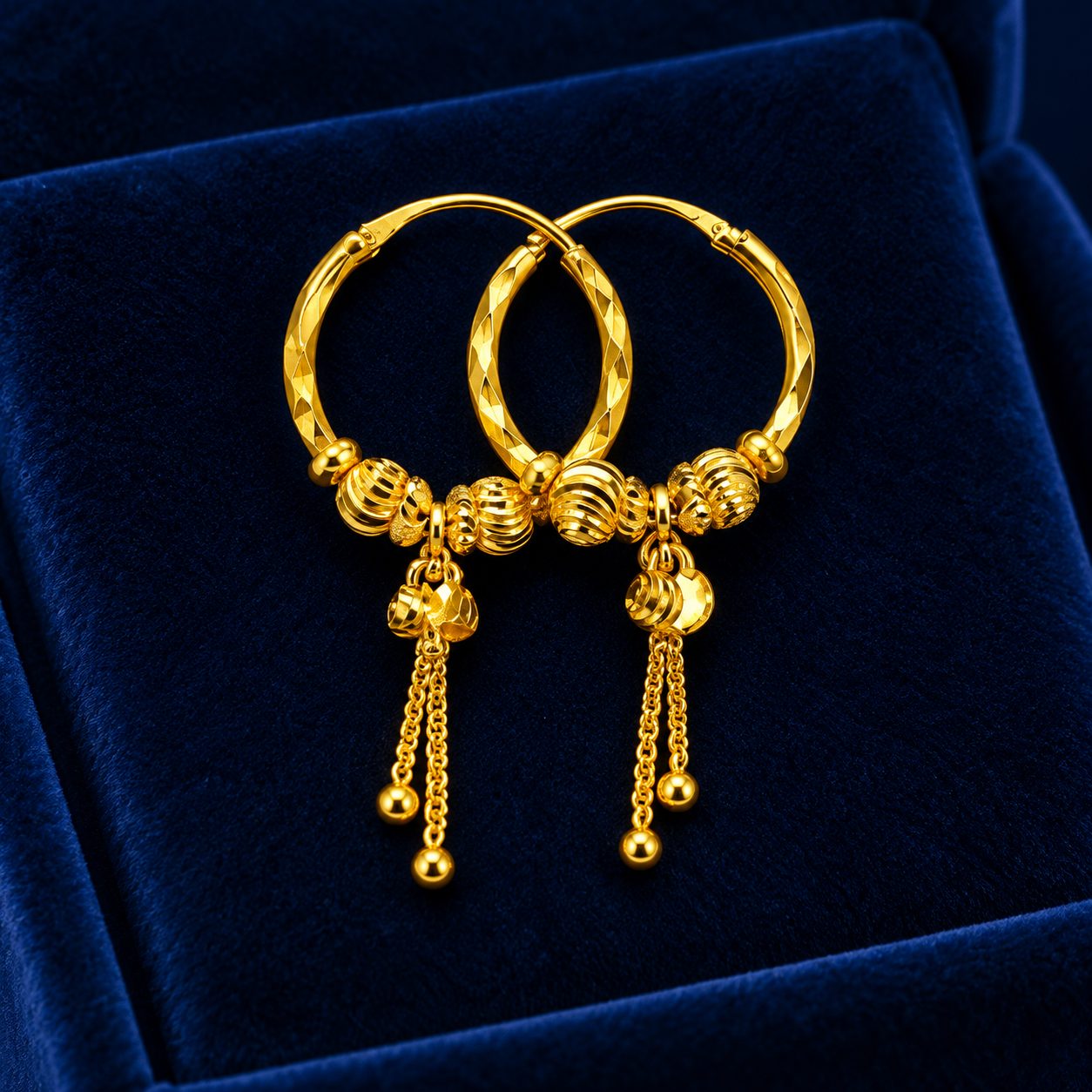 Earrings collection piece